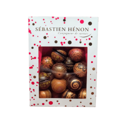 Boules de noël pralinées