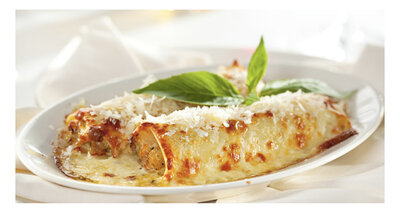 Cannellonis aux crevettes