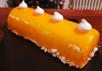 Bûche passion 8 parts