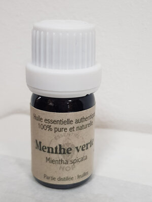 Huile essentielle menthe verte