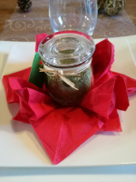 Sel aux herbes pot table de fête