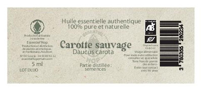 Huile essentielle de carotte sauvage