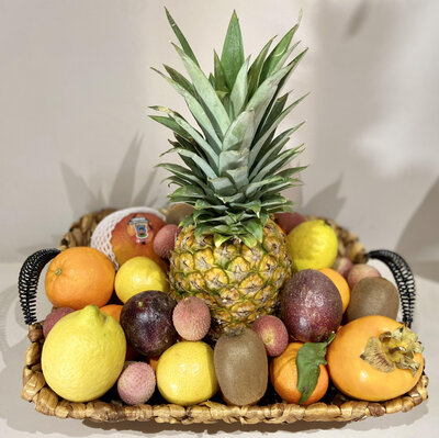 Corbeille de fruits exotiques (environ 5kg)
