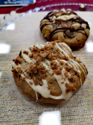 Cookies speculos/ chocolat blanc