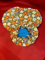 Charlottes lot de 3- tissu imprimé fleuri