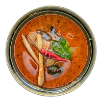Soupe tom yam aux crevettes