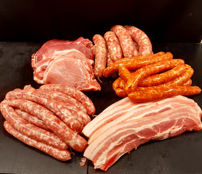 Colis de porc barbecue 5 kg