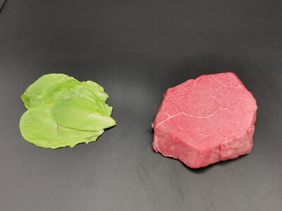 Pavé de rumsteak de boeuf 2 pièces