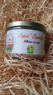 Rillettes de poule bio