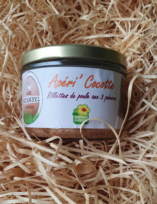 Rillettes de poule aux 3 poivres