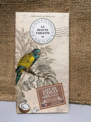 Tablette au lait de coco