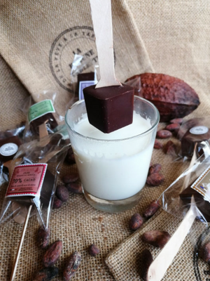 Sucette pour chocolat chaud