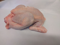 Gros poulet entier fermier