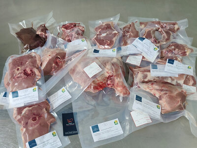 Colis 1/2 agneau - gigot entier