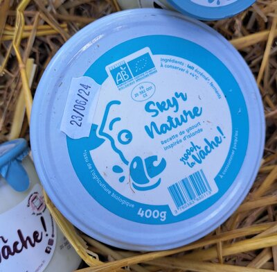 Skyr nature fermier 400g - pot consigné