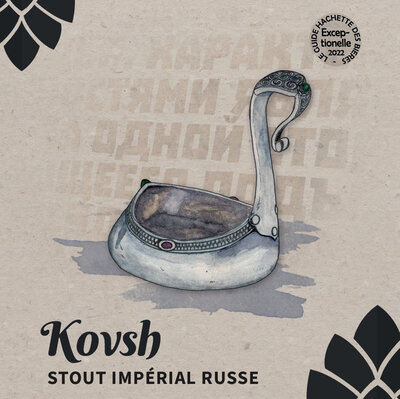 Kovsh, bio type stout impérial russe 9,2%