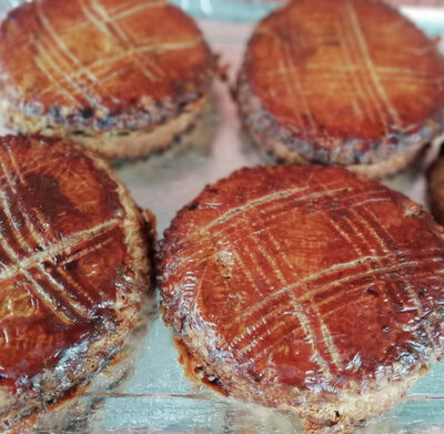 Mini galette des rois frangipane 1 part
