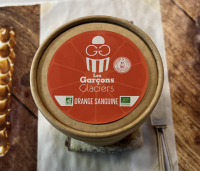 Sorbet plein fruit orange sanguine bio