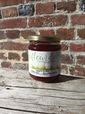 Confiture fraises poivre noir