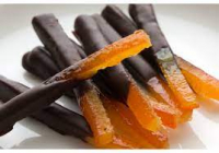 Orangettes au chocolat au lait