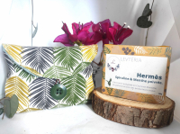 Savon hermès 100g + pochette transport