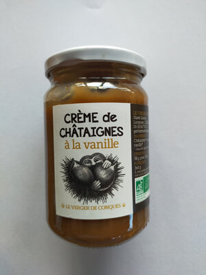 Crème de marrons vanille