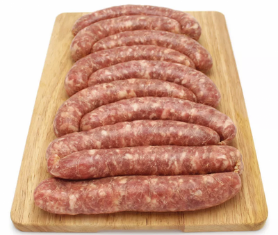 10 saucisses de veaux bio