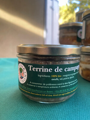 Terrine de campagne bio