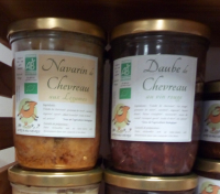 Daube de chevreau au vin rouge