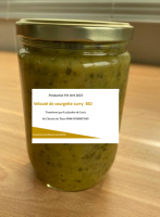 Velouté de courgette curry