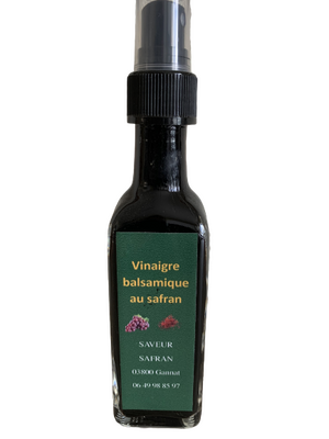Spray vinaigre balsamique au safran