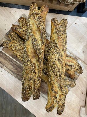 Lot de 5 baguettes multi-graines