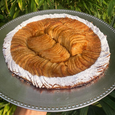 Tarte fine aux pommes