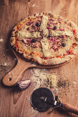Pizza du mois : la camembert