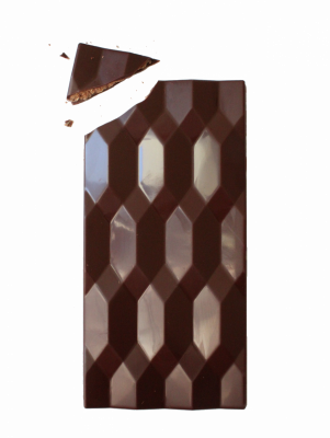 Tablette gianduja noisette - noir 70%