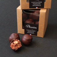 Rochers nougat tendre au chocolat