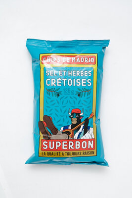 Chips superbon sel et herbes cretoises