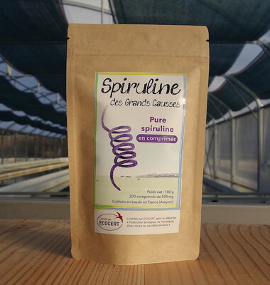 Spiruline en compimés (100 g)