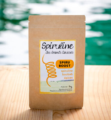 Spiru'boost (50 g) spiruline-baobab-épices