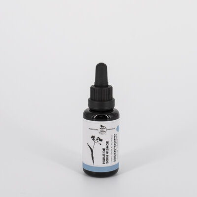 Huile de soin visage peau sèche et sensible