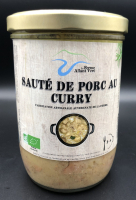Sauté de porc au curry 800 grammes