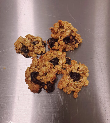 Cookies avoine cranberries