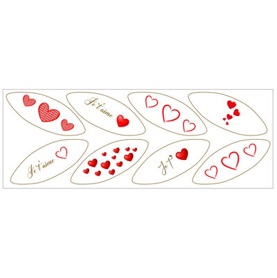 Coffret 8 calissons st valentin