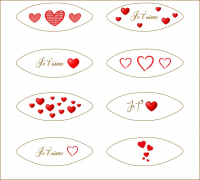 Calissons saint valentin x4