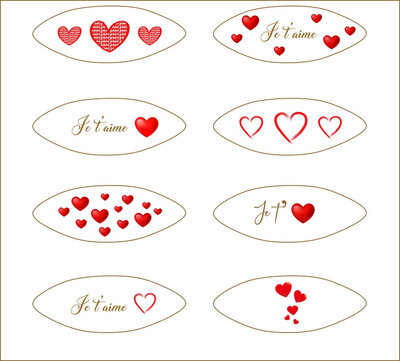 Calissons saint valentin x8