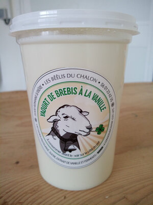 Yaourt de bebis à la vanille