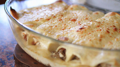 Crêpes gratinees