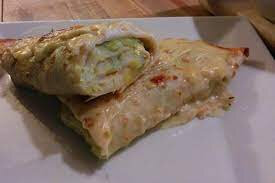Crêpes au poireaux