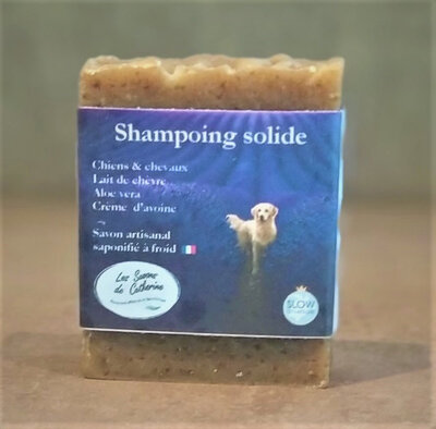 Savon shampooing solide chiens & chevaux