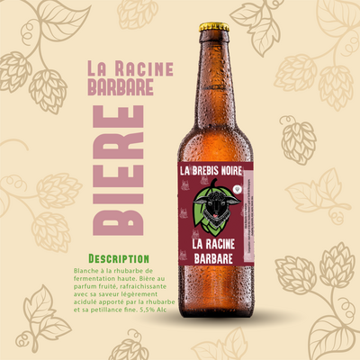 Bière blanche 'la racine barbare' 33cl